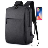 Thumbnail for Laptop backpack with reflective safety strip