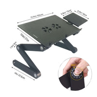 Thumbnail for Adjustable Laptop Table Stand with Cooling Fan