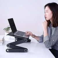 Thumbnail for Adjustable Laptop Table Stand with Cooling Fan