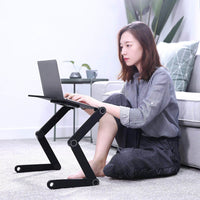 Thumbnail for Adjustable Laptop Table Stand with Cooling Fan