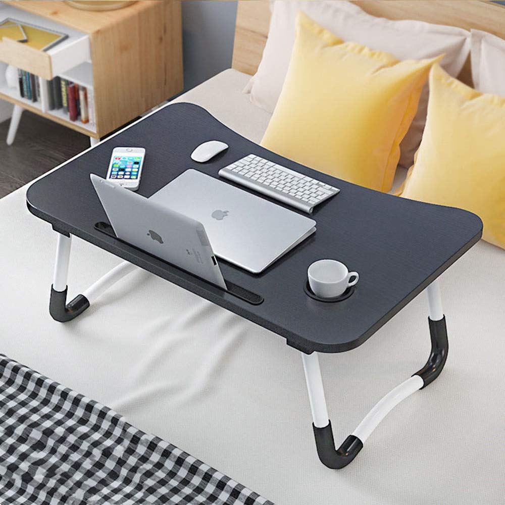 Laptop Table - Laptop Desk Laptop Bed Table Wood - The Shopsite