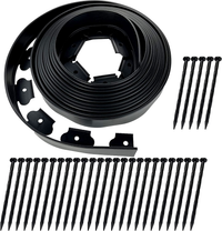 Thumbnail for Lawn edging separating grass from garden plants