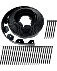 Thumbnail for Lawn edging used to separate grass and garden plants