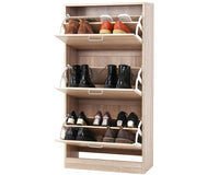 Thumbnail for Shoe cabinet with anti-toppling hardware