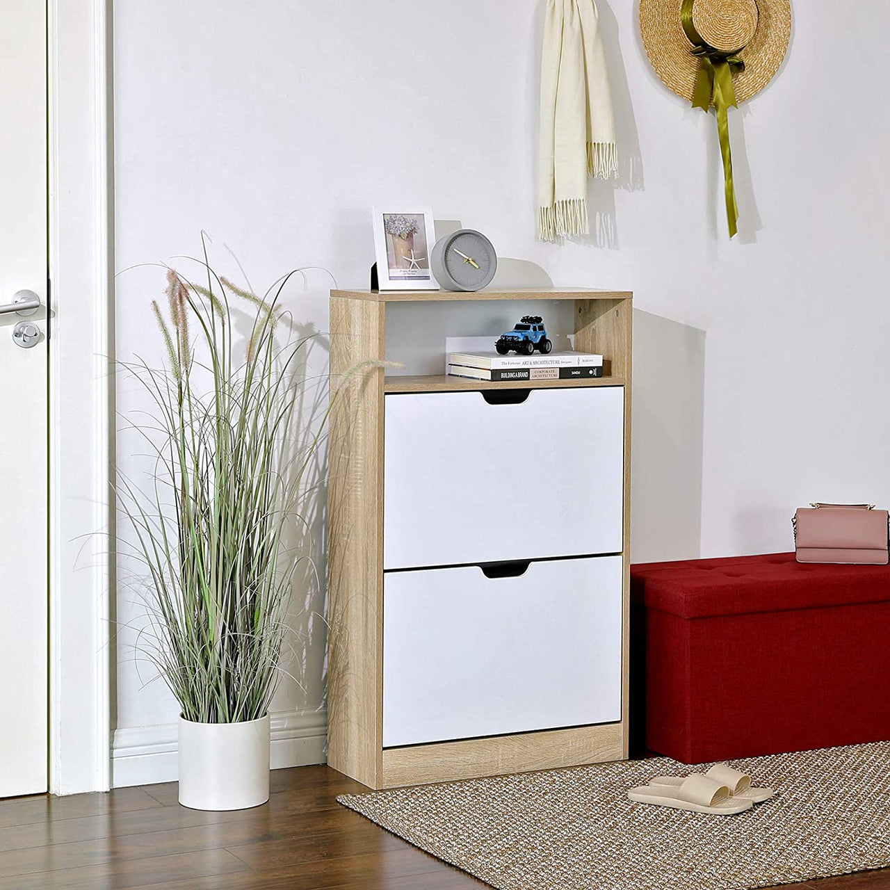 VASAGLE Shoe Cabinet: Shoe Rack Organizer