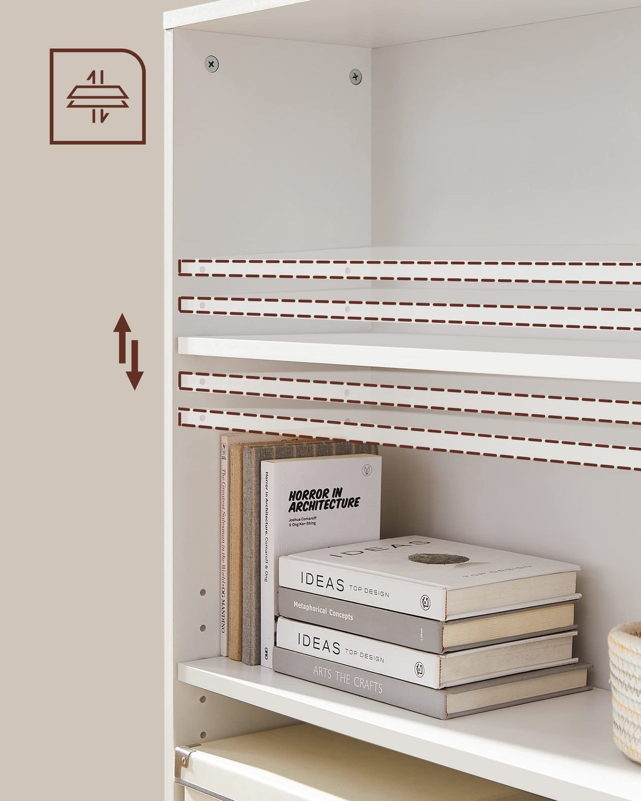 Bookshelf Bookcase Vasagle