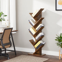 Thumbnail for Bookshelves Display Unit Tree-Shaped - Brown