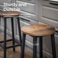 Thumbnail for Vasagle Bar Stools 2 Pcs
