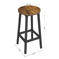 Thumbnail for Vasagle Bar Stools 2 Pcs