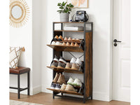 Thumbnail for Shoe Rack Storage with 3 Compartments