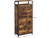 Thumbnail for Vasagle Shoe Cabinet Storage Rack