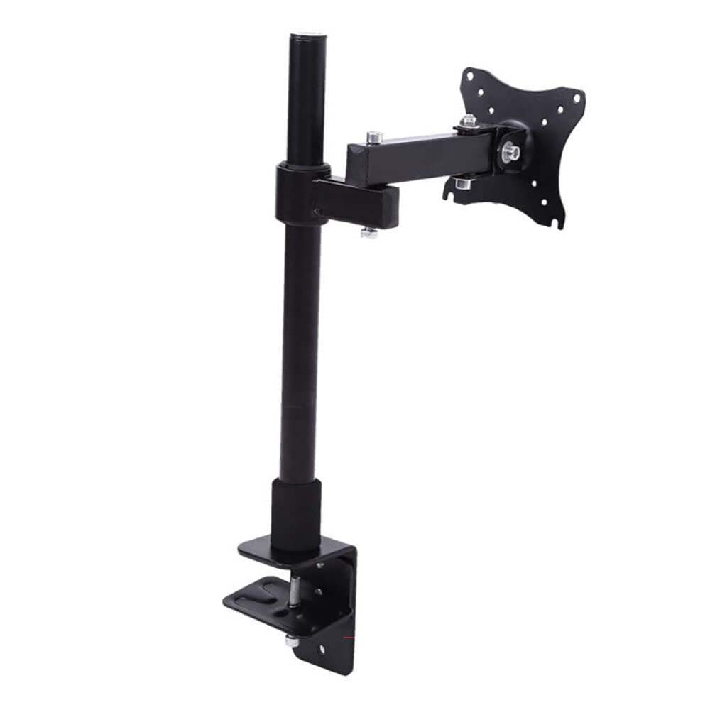Monitor stand supporting flat panel monitor
