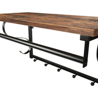 Thumbnail for VASAGLE Wall Mounted Coat Rack With Shelf