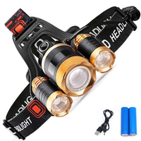 Thumbnail for Head Lamp Rechargeable Led Headtorch