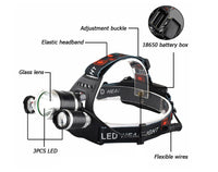 Thumbnail for Headlamp Head Lamp Flashlight - The Shopsite