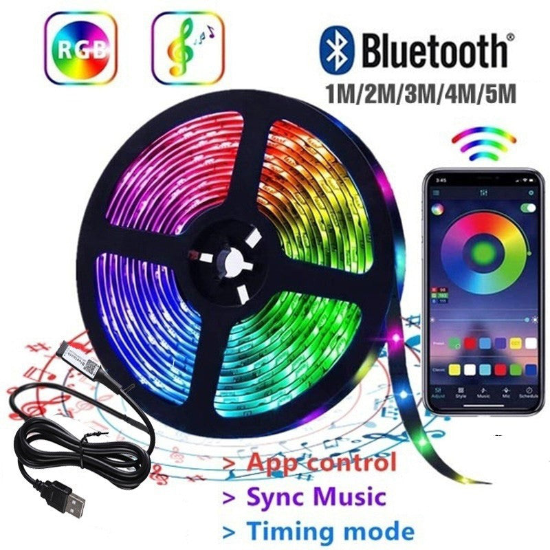 Bluetooth LED Strip Lights 15M Colour Changing