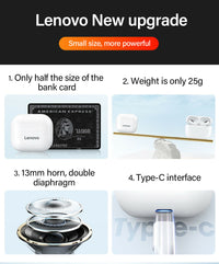 Thumbnail for Lenovo Wireless earbuds
