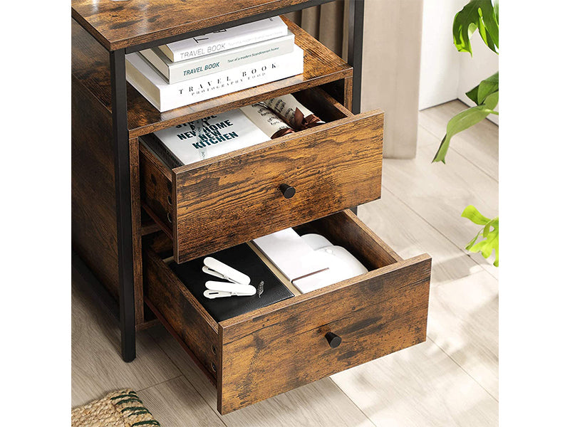 VASAGLE Bedside Table, Nightstand