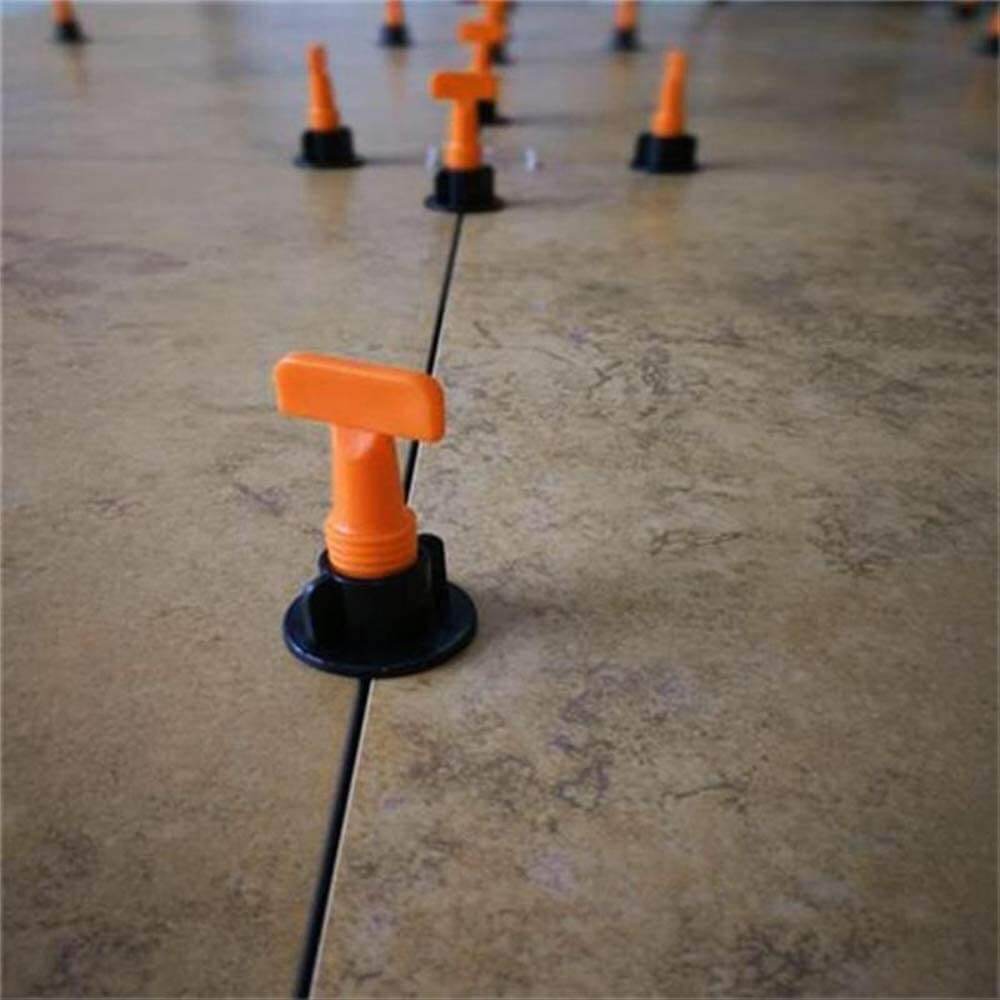 50Pcs Reusable Tiles Leveler Spacers Tile Leveling System - The Shopsite