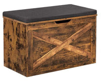 Thumbnail for VASAGLE Storage Bench Brown