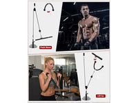 Thumbnail for Fitness Pulley Cable System Biceps Triceps Home Gym Strength Training - The Shopsite