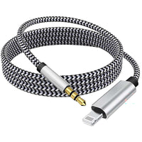 Thumbnail for Cable plugged into home speaker system