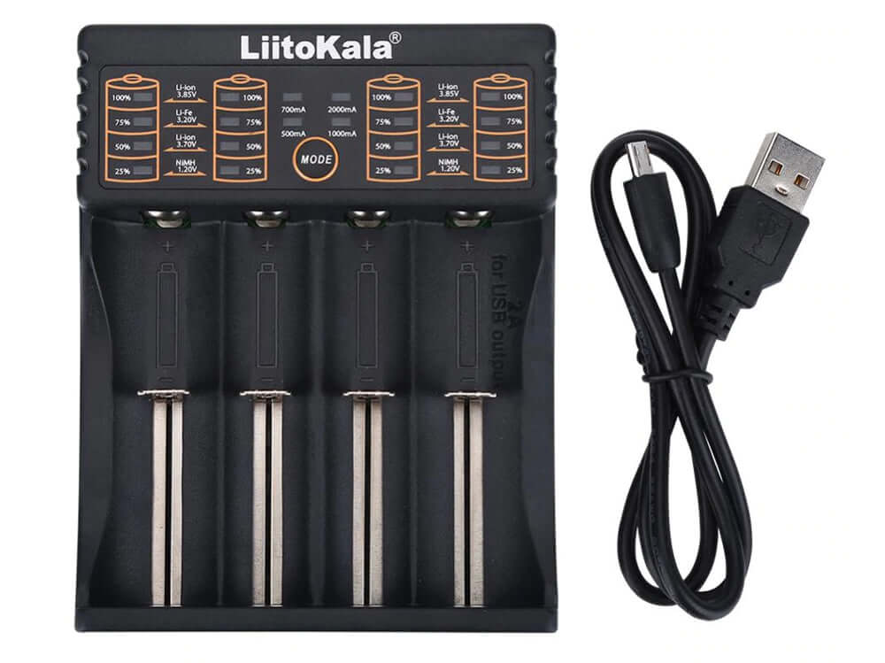 18650 Battery Charger Smart Charger Aa/Aaa Rechargeable Battery Charger - The Shopsite