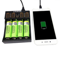 Thumbnail for 18650 Battery Charger Smart Charger Aa/Aaa Rechargeable Battery Charger - The Shopsite