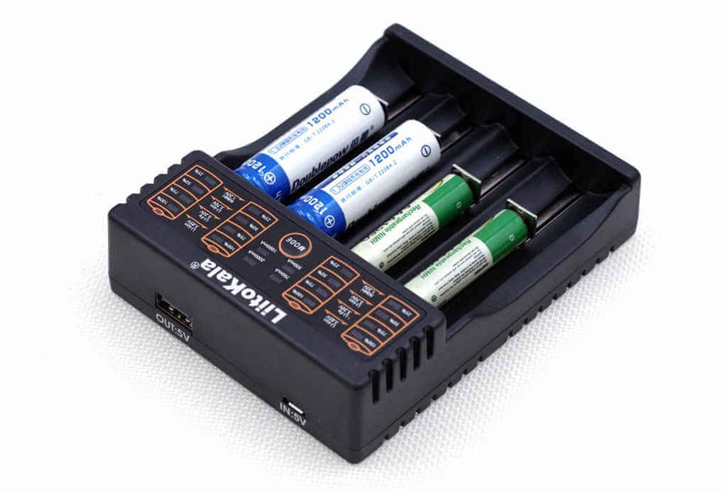 18650 Battery Charger Smart Charger Aa/Aaa Rechargeable Battery Charger - The Shopsite