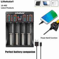 Thumbnail for 18650 Battery Charger Smart Charger Aa/Aaa Rechargeable Battery Charger - The Shopsite