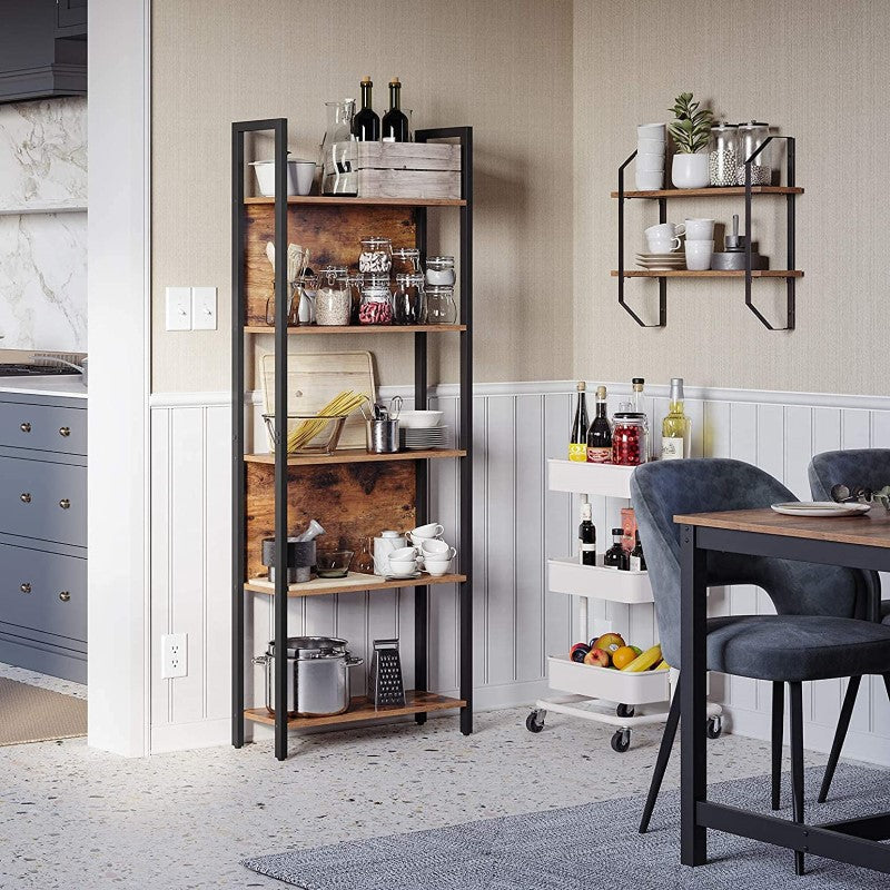 VASAGLE Bookshelf Display Shelf