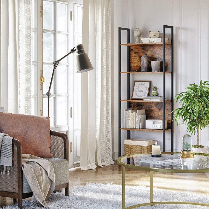 VASAGLE Bookshelf Display Shelf