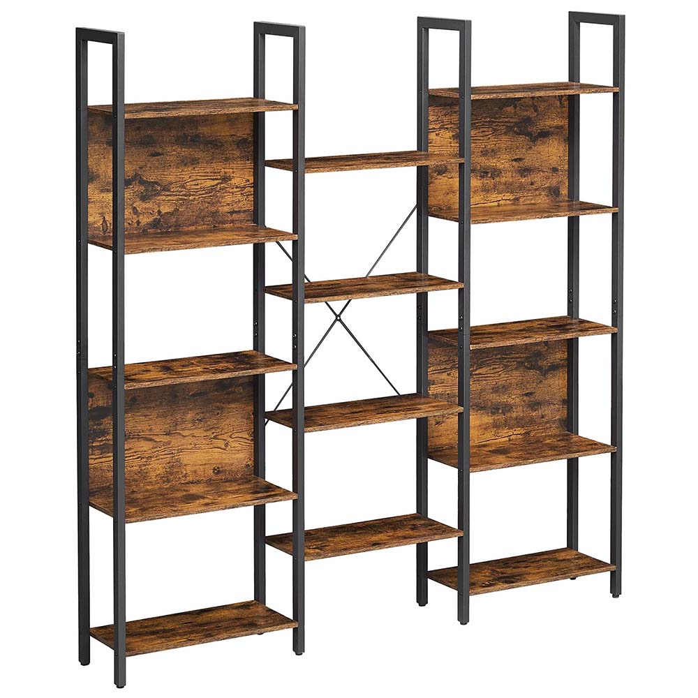 Bookshelf supporting heavy items