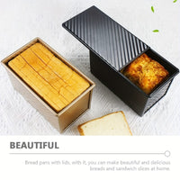 Thumbnail for Loaf Pan with Lid Household Loaf Pan Baking Bread Pan Copper