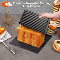 Thumbnail for Loaf Pan with Lid Household Loaf Pan Baking Bread Pan Copper