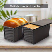 Thumbnail for Loaf Pan with Lid Household Loaf Pan Baking Bread Pan Copper