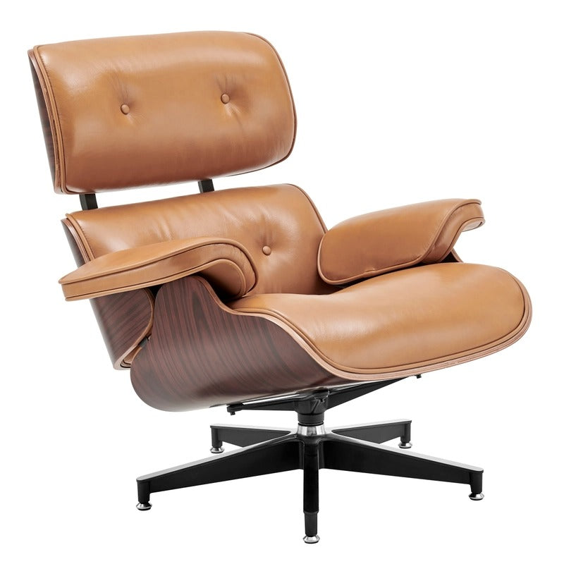 Replica Eames chair with 3-year warranty label