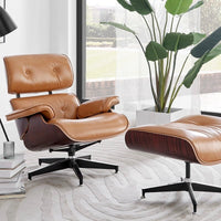 Thumbnail for Replica Eames Chair with Ottoman