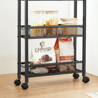 Thumbnail for Compact serving trolley