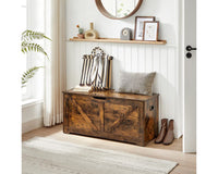 Thumbnail for Vasagle Farmhouse Style Storage Bench