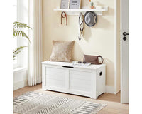 Thumbnail for Storage Chest Bench, Storage Trunk with 2 Safety Hinges