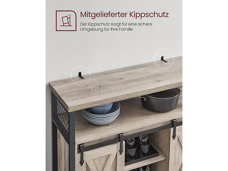 Kitchen cabinet top surface for display