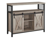 Thumbnail for VASAGLE Kitchen Cabinet, 2 Sliding Doors, Storage