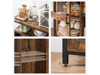 Thumbnail for Close-up of steel frame and particleboard material