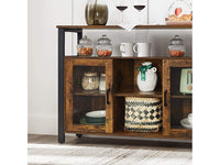Thumbnail for Buffet cabinet with anti-tip wall attachment