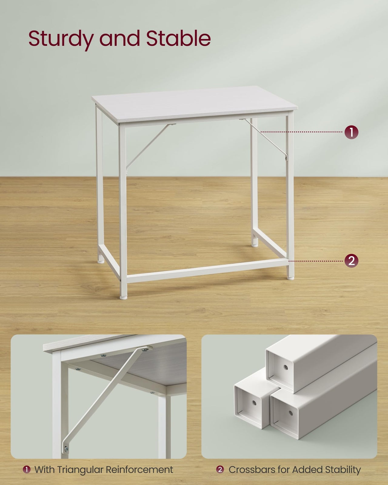 Modern Small Office Desk Workstation Study Table