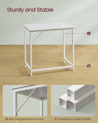 Thumbnail for Modern Small Office Desk Workstation Study Table
