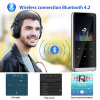 Thumbnail for MP3 Player 16GB Bluetooth 4.2 - The Shopsite