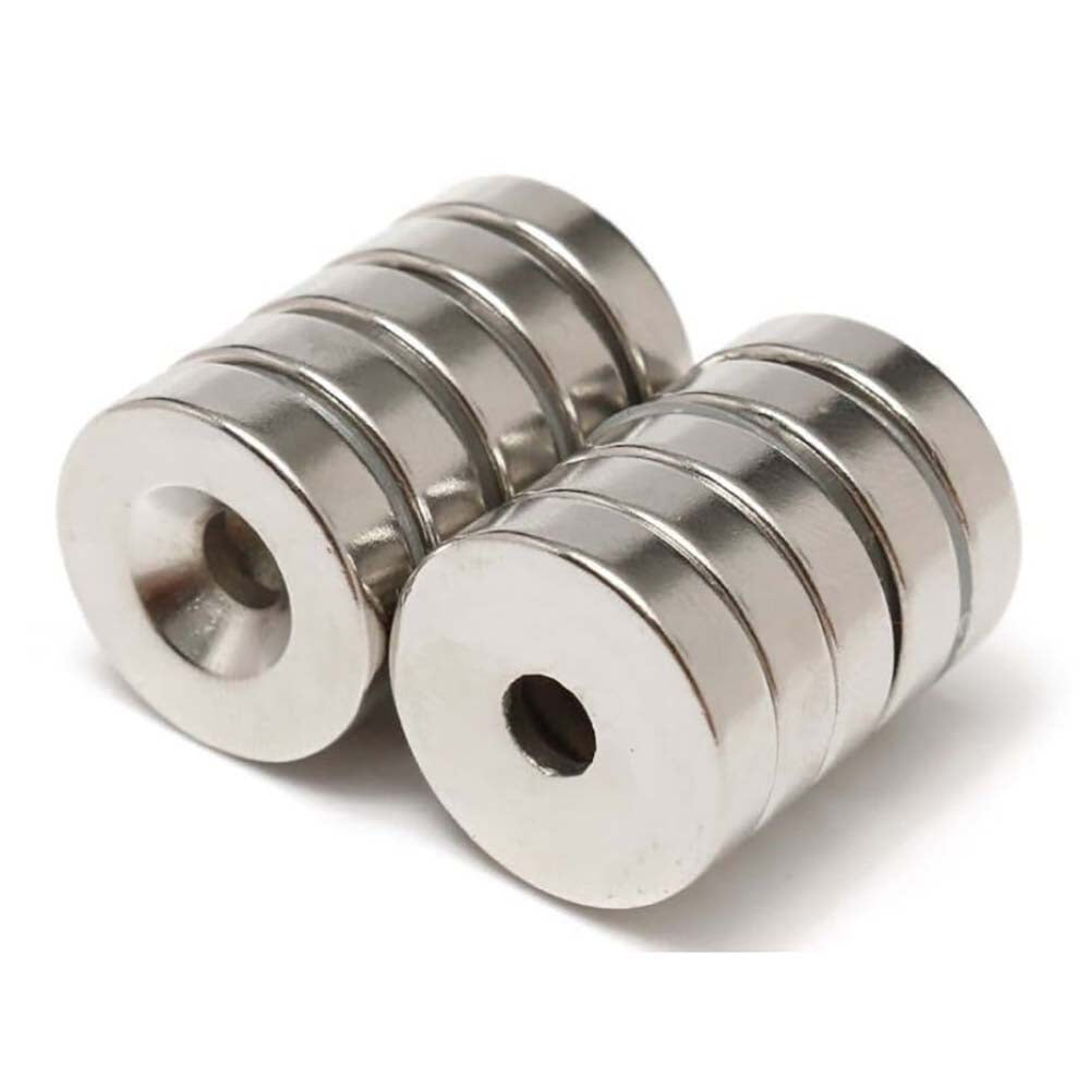 Neodymium magnets stacked together