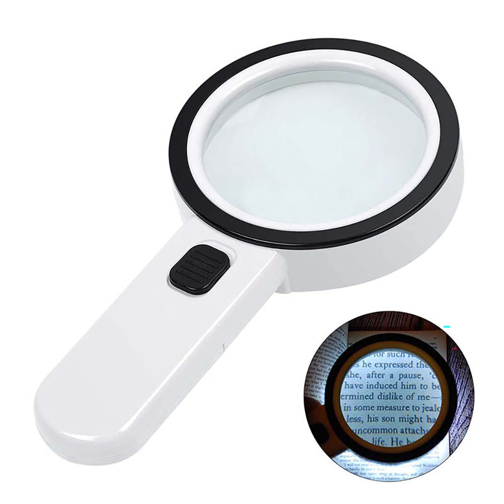 Large 80mm lens diameter detail